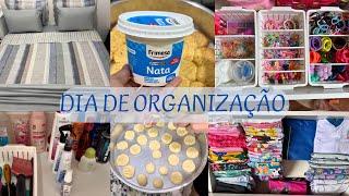 VLOG: ORGANIZANDO O LAR | LIMPEZA BÁSICA | BISCOITOS QUE DERRETEM NA BOCA