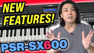 Yamaha PSR-SX600 New Features That Even Genos & PSR-SX900 Don't Get