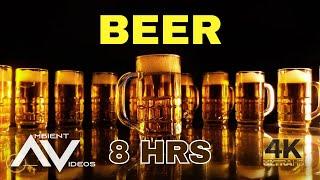 THE JOURNEY OF BEER  - Beer and brewing with 8 HOURS of Background Ambient Video - Ambient Music