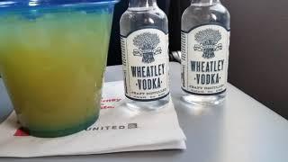 LAX to EWR Drinks at 39,000 Feet and 575 mph