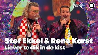 Stef Ekkel & René Karst - Liever te dik in de kist // Sterren NL Carnaval 2025