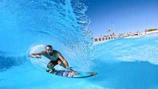 BEST WAVE POOL I EVER SURFED | CALIFORNIA