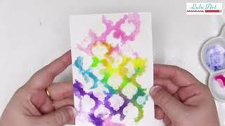 Cardmaking for Beginners: Three Simple Background Techniques with Dye na Flow