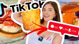 Ich teste 24h VIRALE TIKTOK FOOD TRENDS 