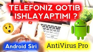 TELEFONNI QOTMAYDIGAN QILISH..|| Telefoniz Qotayaptimi..? AntiVirus Pro Daxshat PROGRAMMA.