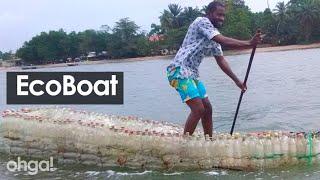 Le EcoBoat, canoe con bottiglie di plastica riciclata: è l'idea di un giovane ingegnere