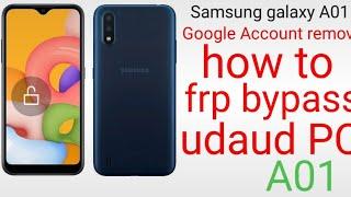 Samsung galaxy A01 Google Account remove udaud pic Samsung galaxy A01 frp bypass 1