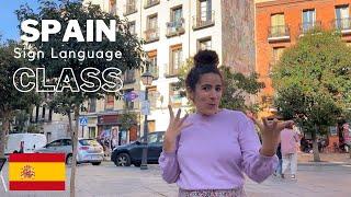 Learn SPAIN Sign Language with Belén! | Online Class | InterSign University