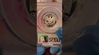 997-S 25C PCGS PR69DCAM DISPONIBLE #coleccionista #monedas
