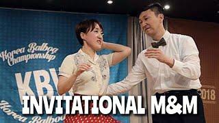 Invitational M&M - Nalla & Zin @ Korea Balboa Weekend 2018 (3rd place) #balboa #swingdance #kbw