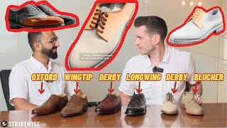 Oxford or Derby? 5 Types of Business Casual Shoes Men Should Know