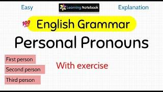 Personal Pronouns in English Grammar | Personal Pronoun