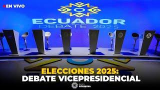  #EnVivo | Elecciones 2025: Debate Vicepresidencial