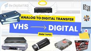 VHS to digital: SD method for analog-to-digital transfers