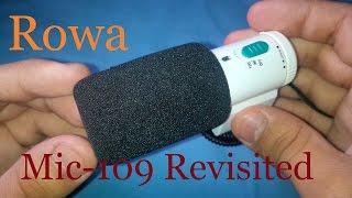 Cheap shotgun mic? Rowa Mic-109 revisited!!