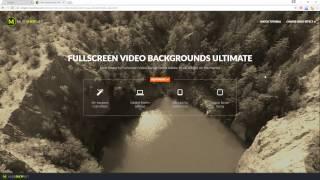 Ultimate Fulscreen Video Backgrounds for Adobe Muse CC | Widget Tutorial | MuseShop.net