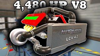 The Most Powerful V8 Engine Ever! (LCV 4.2) | Automation The Car Company Tycoon Game