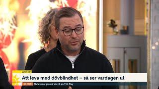 Torbjörn lever som dövblind: ”En väldig kamp” | Nyhetsmorgon | TV4 & TV4 Play