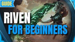 Riven Beginner's Guide: How to play Riven at a basic level - League of Legends Season 12