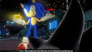 Sonic Steals The Chaos Emeralds From Shadow - Sonic X Shadow Generations