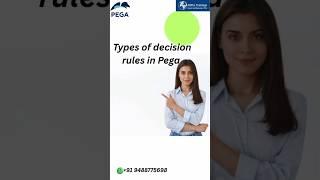 Types of decision rules in Pega | AllPro Trainings