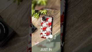 Red Flowers Collage Slim Cute Phone Cases for Iphone | iPhone 15 Case | iPhone 15 Pro Max Case, I...