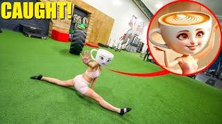 I CAUGHT BALLERINA CAPPUCCINA BEING SUS AT THE GYM! (ITALIAN BRAINROT)