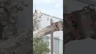 Site of Parkland school mass shooting under demolition