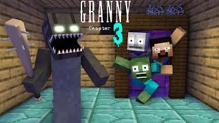 GRANNY 3 THE FINAL CHAPTER - Minecraft Animation