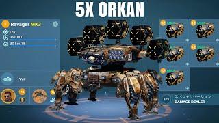 [WR] UE Orkan Ravager Gameplay | War Robots