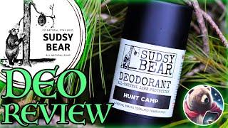 SUDSY BEAR DEODORANT | Review & Guide | Better Than Squatch?