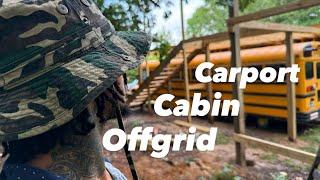 Starting the Foundation to my OffGrid Cabin On Stilts