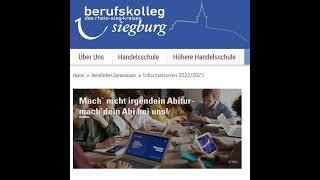 Mach dein Abitur am Wirtschaftsgymnasium Siegburg!