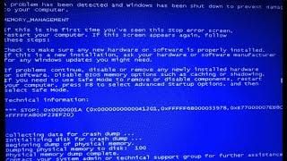 Windows 10 VM BSOD Compilation