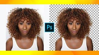 HOW TO CUT OUT HAIR IN PHOTOSHOP | PHOTOSHOP TUTORIAL