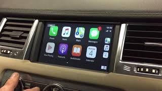 Apple CarPlay Land Rover Range Rover 2010-2011MY