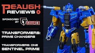 Video Review: Transformers: ONE - Prime Changers SENTINEL PRIME