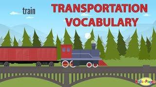 Transportation Vocabulary and Vehicle Names