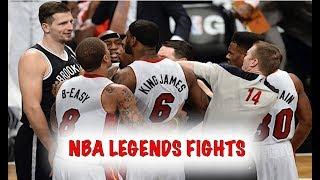 NBA - Greatest Players of All Time (Fights, Brawls, and Altercations)