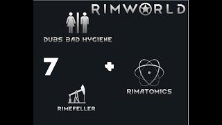 Let's Play Rimworld Rimatomics Rimefeller P1/E07 - Gameplay