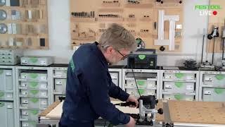 Festool LIVE [NL]  De nieuwste bovenfrees OF 1010 R & toebehoren