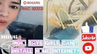 How to Install Rogers Ignite Internet| Ignite Express| Lizz do it