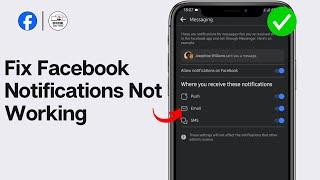 How To Fix Facebook Notifications Not Working On Android 2024 | Not Getting Facebook Notifications