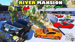 Franklin Build Most Luxury And Unique River Mansion In GTA 5 | SHINCHAN and CHOP