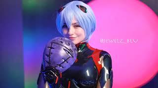 Evangelion Rei Ayanami Cosplay by Tessa Crownster and Onlyjewelzblu