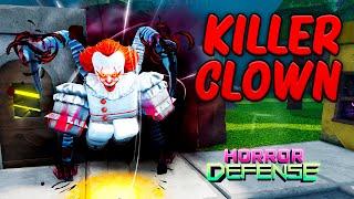 KILLER CLOWN SHOWCASE! + NEW CODE! | Horror Tower Defense