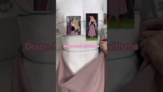 Make Aurora’s costume with me#disney #disneyprincess #sleepingbeauty #aurora #sewing #costume
