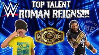 WWE Top Talent Roman Reigns Review (Blindfold Prank )