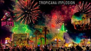 TROPICANA IMPLOSION 2200lbs of EXPLOSIVES GRUCCI FIREWORKS, & PYRO DRONES️LAS VEGAS HISTORY 10/9