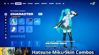 Hatsune Miku Skin Combos (Fortnite Battle Royale)